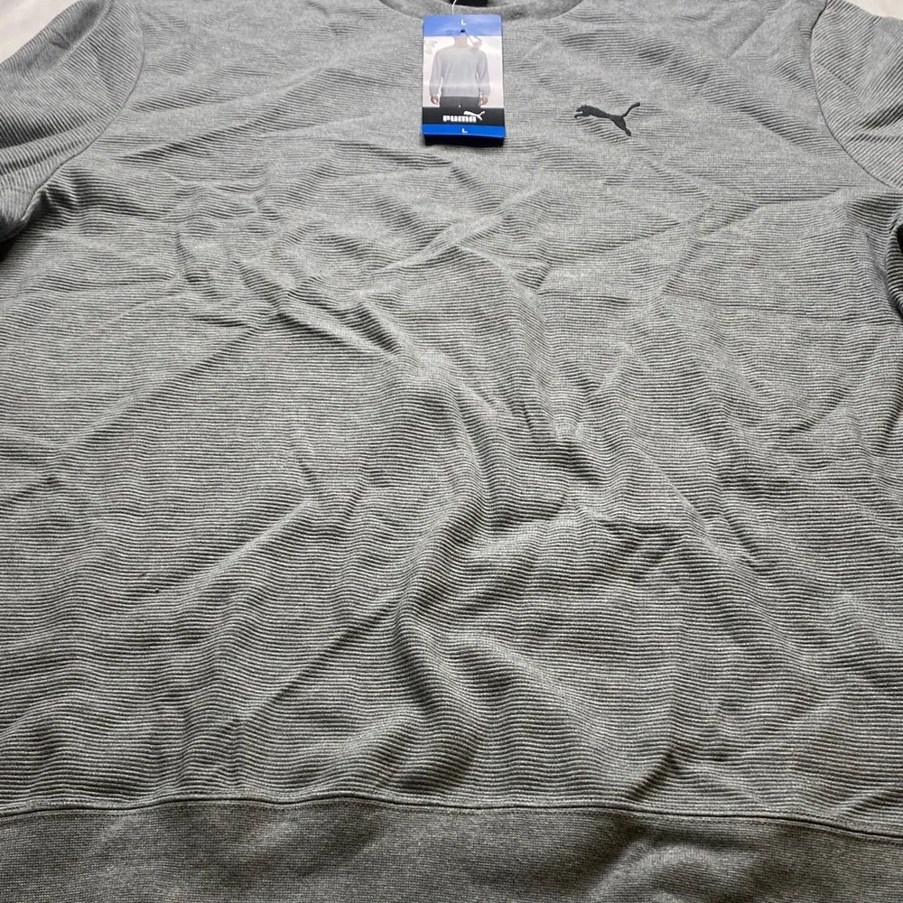 Puma Men's‎ Heather Gray Crewneck Sweater